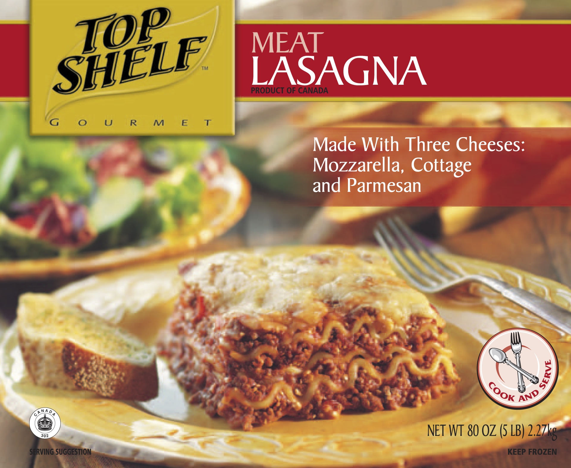 lasagna packaging